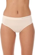 Bielizna sportowa damska - Brubeck Biodrówki damskie Classic Comfort Wool HI10080 beżowe r. L (P-BRU-COMFORT WOOL-HI10080-71-{5}L) - miniaturka - grafika 1