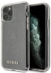 Guess Glitter Case Etui iPhone 11 Pro Max Silver 10_17111 - Etui i futerały do telefonów - miniaturka - grafika 1