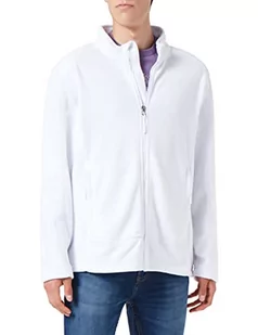 HRM Męska kurtka polarowa Full-Zip I Premium kurtka polarowa męska z mikropolaru I kurtka funkcyjna dla mężczyzn I odzież robocza I wysokiej jakości i trwała odzież męska, biały, 3XL - Kurtki męskie - miniaturka - grafika 1