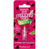 Błyszczyki do ust - PERFECTA Bubble Tea błyszczyk do ust Wild Cherry + Camellia Tea 10g - miniaturka - grafika 1