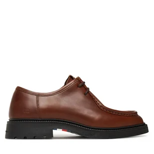 Mokasyny Tommy Hilfiger Comfort Lwt Moc Toe FM0FM05588 Brązowy - Mokasyny męskie - miniaturka - grafika 1