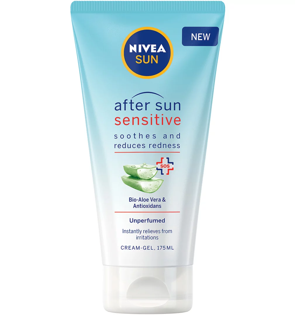 Nivea After Sun Sensitive SOS Cream-Gel 175 ml Preparaty po opalaniu