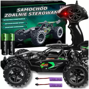 Samochód zdalnie sterowany AUTO NA PILOTA DUŻY RC MONSTER WYTRZYMAŁY DRIFT - Zabawki zdalnie sterowane - miniaturka - grafika 1