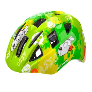 Kask Rowerowy Meteor Pny11 S 43-48 Cm Dogs Zielony - Kaski rowerowe - miniaturka - grafika 1