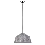 Lampy sufitowe - Lampa wisząca, Natura, 41,5x105 cm, chrom, szary, biały, czarny - miniaturka - grafika 1