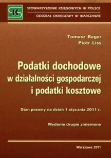 Podatki dochodowe w działalności gospodarczej i podatki kosztowe - Ekonomia - miniaturka - grafika 1