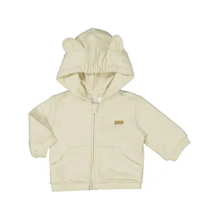 MAYORAL 1455 bluza z dzianiny bawełnianej drapanej beż 65 - Bluzy damskie - miniaturka - grafika 1