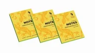 Notesy i bloczki - Komplet Notesów 7x9,8 green 3szt. - miniaturka - grafika 1