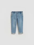 Spodenki dla niemowląt - Reserved - Jeansy Carrot - niebieski - miniaturka - grafika 1