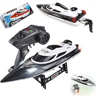 Zabawki zdalnie sterowane - MOTORÓWKA ŁÓDKA BOAT ZDALNIE STEROWANA PILOT RC ŁÓDŹ HJ806 WYŚCIGOWA 35KM/h - miniaturka - grafika 1