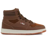 Buty dla dziewczynek - Buty dziecięce Fila FFT004870012 ARCADE MID TEENS Brązowe - miniaturka - grafika 1