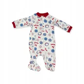 Pajacyki dla niemowląt - Pajacyk niemowlęcy rękaw GARANIMALS 0+ newborn - miniaturka - grafika 1