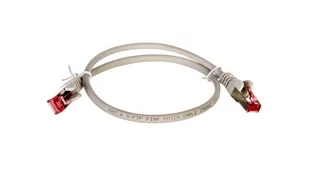 Eigenbrand Patchcord CAT6 SSTP PIMF 0,5m szary 50885 - Kable miedziane - miniaturka - grafika 1