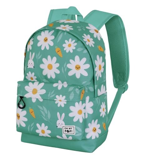 Oh My Pop! Blooming -Plecak HS FAN 2.2, Turkusowy, 31 x 44 cm, Pojemność 24 L
