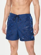 Kąpielówki męskie - Tommy Hilfiger Szorty kąpielowe UM0UM03211 Granatowy Slim Fit - miniaturka - grafika 1