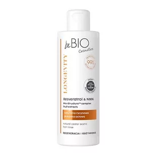 BE BIO EWA CHODAKOWSKA LONGEVITY Regeneracja i odżywienie Naturalna rycynowa płukanka do włosów, 200ml - Pozostałe kosmetyki - miniaturka - grafika 1