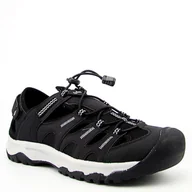Sandały męskie - Lee Cooper LCW-24-03-2311M sandały męskie sportowe czarne - miniaturka - grafika 1