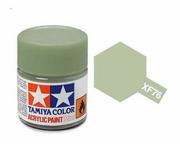 Kolejki i akcesoria - Tamiya Farba akrylowa - XF76 Gray-Green IJN matt / 10ml 81776 - miniaturka - grafika 1
