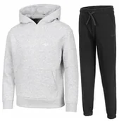 Dresy męskie - 4F CHĹOPIÄCY DRES KOMPLET BLUZA KANGURKA SPODNIE / rozm 158 - miniaturka - grafika 1