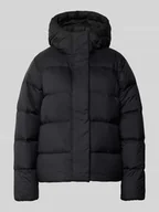 Kurtki damskie - Kurtka puchowa o kroju slim fit z aplikacją z logo - miniaturka - grafika 1