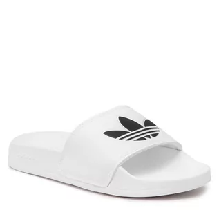 Klapki i japonki damskie - Adidas Klapki adilette Lite FU8297 Ftwwht/Cblack/Ftwwht - grafika 1