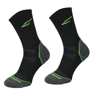 Skarpety Trekingowe Comodo Performance Czarno-Zielone 35-38 - Skarpetki męskie - miniaturka - grafika 1