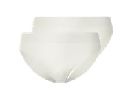 Majtki damskie - esmara® Majtki figi damskie, 2 pary (Biały, XL(48/50)) - miniaturka - grafika 1