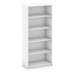 B2B Partner Szafka bez drzwi Mirelli A+, 800 x 400 x 1800 mm, biały 437445 - Regały biurowe - miniaturka - grafika 1