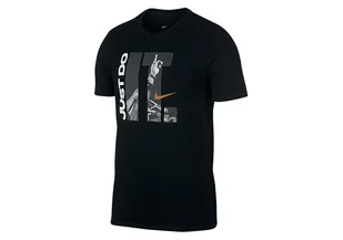 Nike Just Do It Dry Tee Black - Koszulki męskie - miniaturka - grafika 1