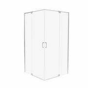 Kabiny prysznicowe - Wellneo Kabina prysznicowa uchylna 110x100x200 Swing - miniaturka - grafika 1