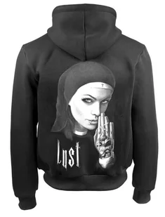 bluza ART BY EVIL - LUST, rozpinana kangurka z kapturem-XL - Bluzy męskie - miniaturka - grafika 1