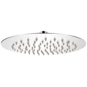 Baterie wannowe i prysznicowe - vidaXL Słuchawka prysznicowa ze stali nierdzewnej 20 cm okrągła - miniaturka - grafika 1