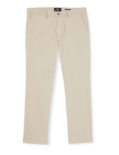 7 For All Mankind Męskie spodnie typu chino casual, szary, 36 PL - Spodenki męskie - miniaturka - grafika 1