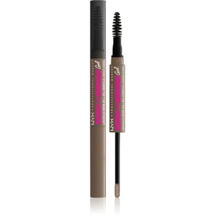 NYX PROFESSIONAL MAKEUP ZERO TO BROW DŁUGOTRWAŁY ŻEL DO BRWI 05 ASH BROWN 2ML - Akcesoria i kosmetyki do stylizacji brwi - miniaturka - grafika 1