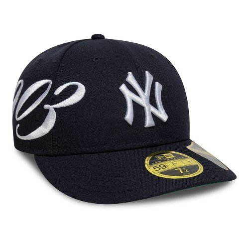 Czapka z daszkiem New Era 59FIFTY MLB NY New York Yankees Est Script Low Profile - 60771833-7 3/8 - 58.7cm