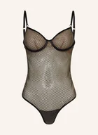 Body - Bluebella Body Z Ramiączkami Noor Z Kamieniami Ozdobnymi schwarz - miniaturka - grafika 1