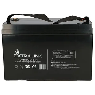 ExtraLink EXTRALINK AKUMULATOR BATTERY ACCUMULATOR 12V 100AH EX.9786 - Baterie do zasilaczy awaryjnych UPS - miniaturka - grafika 1