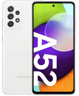 Samsung Galaxy A52 6GB/128GB Dual Sim Biały - Telefony komórkowe - miniaturka - grafika 1