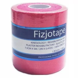 Tape Do Kinesiotapingu Fizjotape Plastry 7,5Cmx5M - Akcesoria do rehabilitacji - miniaturka - grafika 1