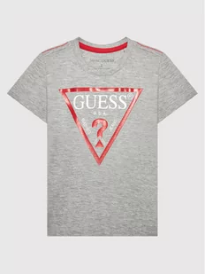 Guess T-Shirt N73I55 K8HM0 Szary Regular Fit - Koszulki dla chłopców - miniaturka - grafika 1