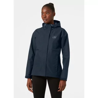 Kurtki damskie - Damska kurtka przeciwdeszczowa Helly Hansen Seven J Jacket navy - S - grafika 1