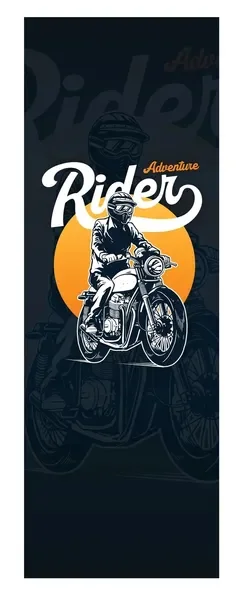 Tkanina gotowa do Leżaka Klasycznego Nadruk Rider San-Drew KN13