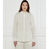 Koszule damskie - Calvin Klein Koszula | Regular Fit | z dodatkiem lnu - miniaturka - grafika 1