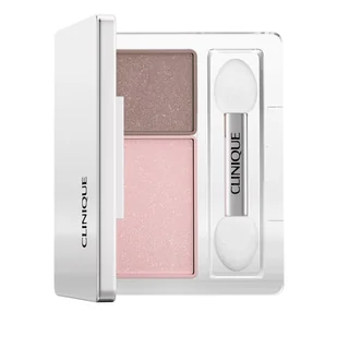 Clinique All About Shadow Duo Cień do powiek, Strawberry Fudge Strawberry Fudge CLINIQUE 1.7 g - Cienie do powiek - miniaturka - grafika 1