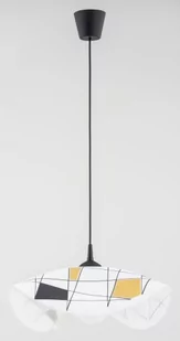 Freza lampa wisząca 1-punktowa czarna 60986 - Lampy sufitowe - miniaturka - grafika 1