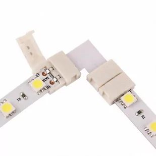 Eko-Light Złączka LED 10mm Kształt L EKPZ012 - Akcesoria do oświetlenia - miniaturka - grafika 1