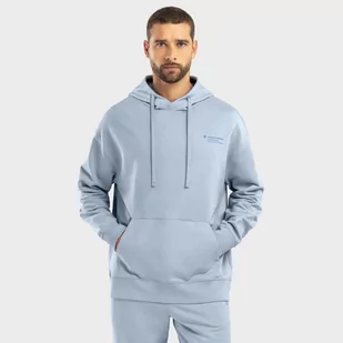 Bluza dresowa z kapturem Lifestyle męska SIROKO Splash Electric - Bluzy sportowe męskie - miniaturka - grafika 1