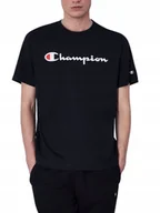 Koszulki męskie - KOSZULKA męska CHAMPION 219831-KK001 t shirt sportowa bawełniana L - miniaturka - grafika 1