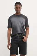 Koszulki męskie - Diesel t-shirt bawełniany T-ADJUST-R15 T-SHIRT męski kolor szary wzorzysty A16621.0PKAL - miniaturka - grafika 1