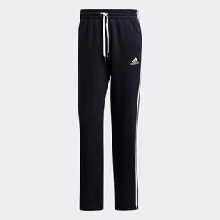 Essentials Fleece Open Hem 3-Stripes Joggers - Adidas - Spodnie męskie - miniaturka - grafika 1